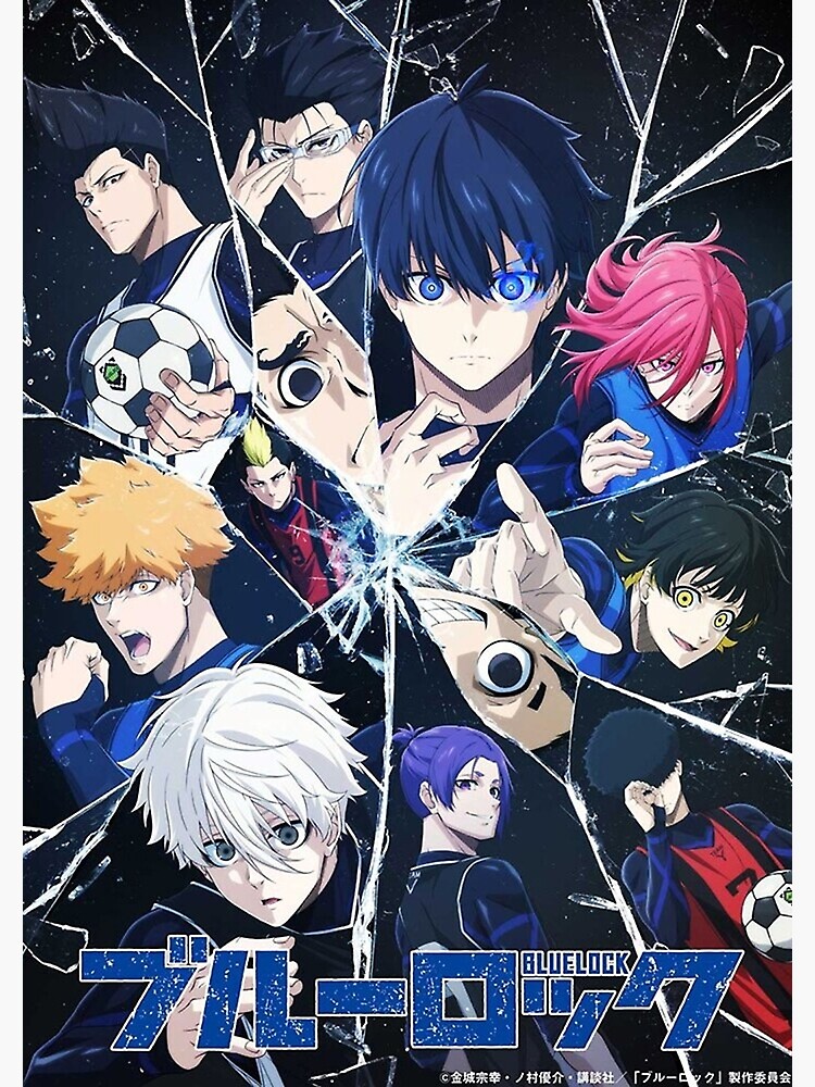 Blue Lock Meguru Bachira Anime Poster Canvas Poster Wall Art Decor