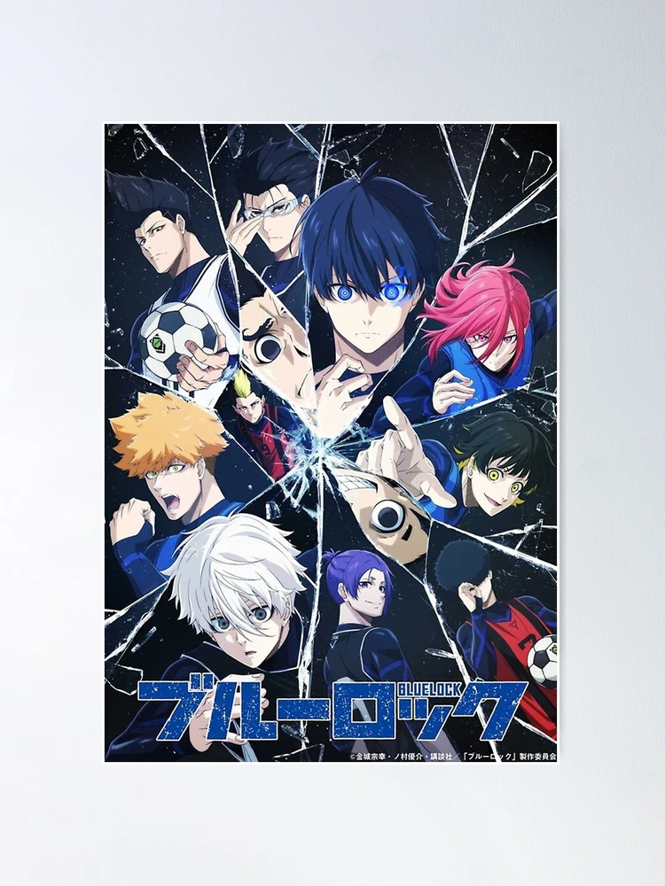 Blue Lock minimalist poster  Anime printables, Anime