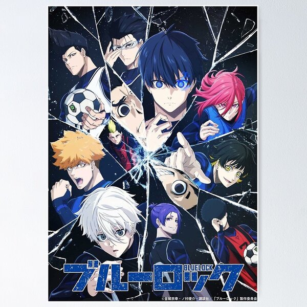 Blue Lock Meguru Bachira Anime Poster Canvas Poster Wall Art Decor