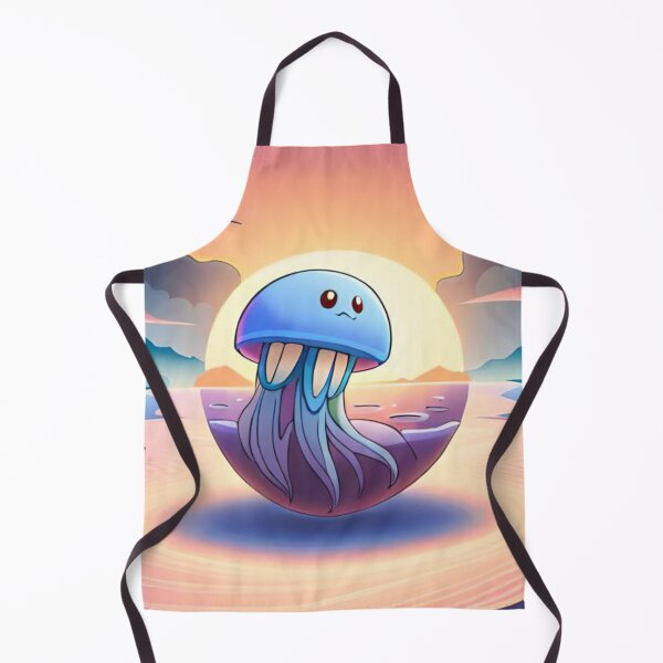 Item preview, cute colorful jellyfish designed and sold by ArteEterno.