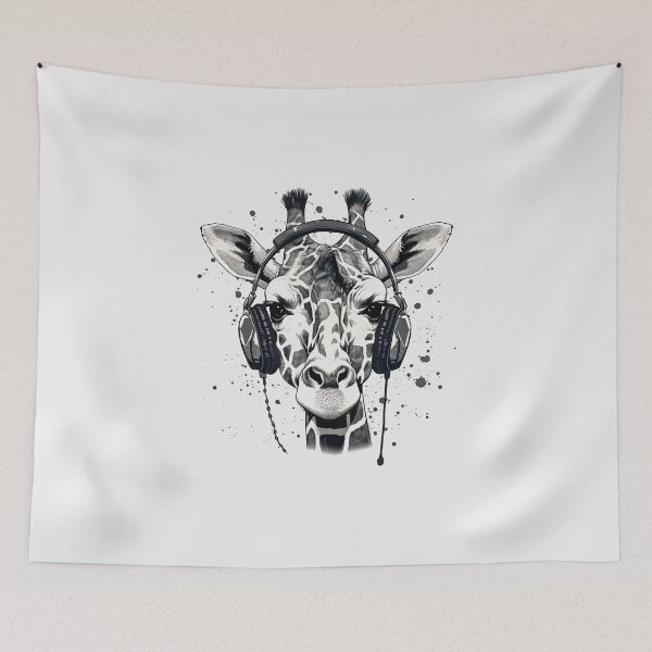 Item preview, Giraffe Dj. Djs gifts. designed and sold by paulo silveira.
