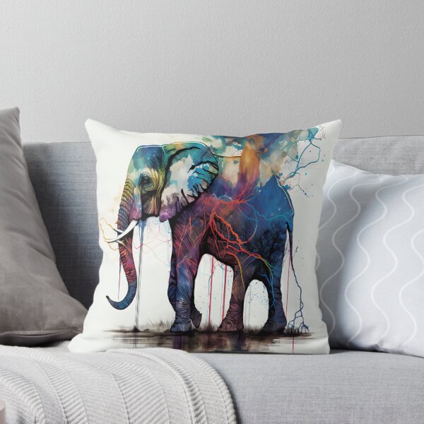 Item preview, Abstract Elephant Art designed and sold by KingExpressions.