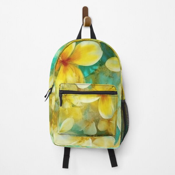 Item preview, Seamless Pattern of Yellow Plumeria Flowers. AI generated Illustration. designed and sold by svetlanna.