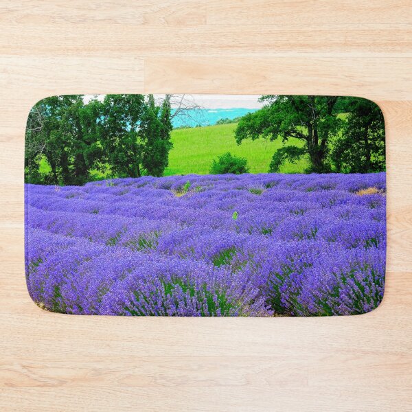 Item preview, View of lavender fields in the Drôme provencale in France designed and sold by franck380.