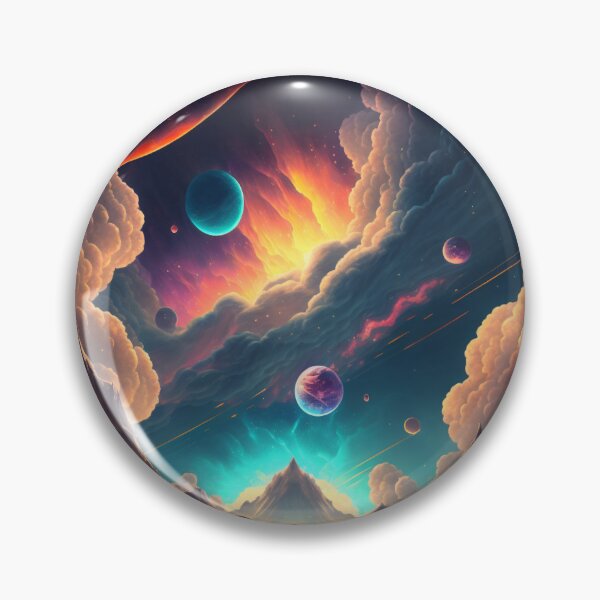 Item preview, Interstellar Dust Clouds/Andromeda Galaxy Sky/Space Art /Pluto Dwarf Planet Surface/New Horizons Mission/Interplanetary Art designed and sold by aiphotosart.