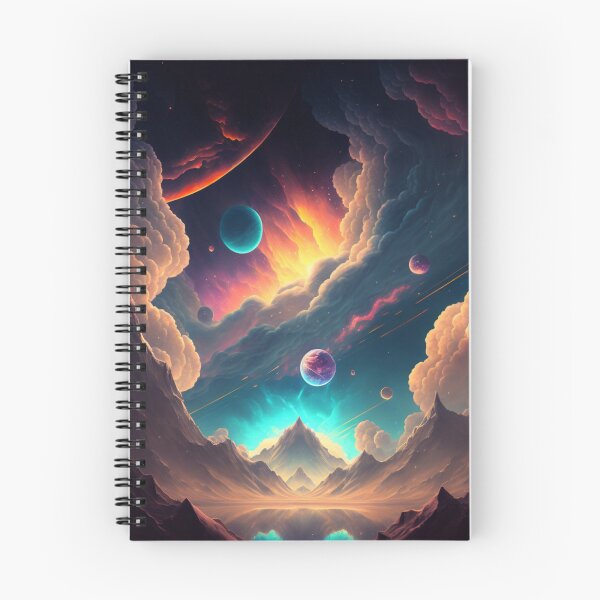Item preview, Interstellar Dust Clouds/Andromeda Galaxy Sky/Space Art /Pluto Dwarf Planet Surface/New Horizons Mission/Interplanetary Art designed and sold by aiphotosart.