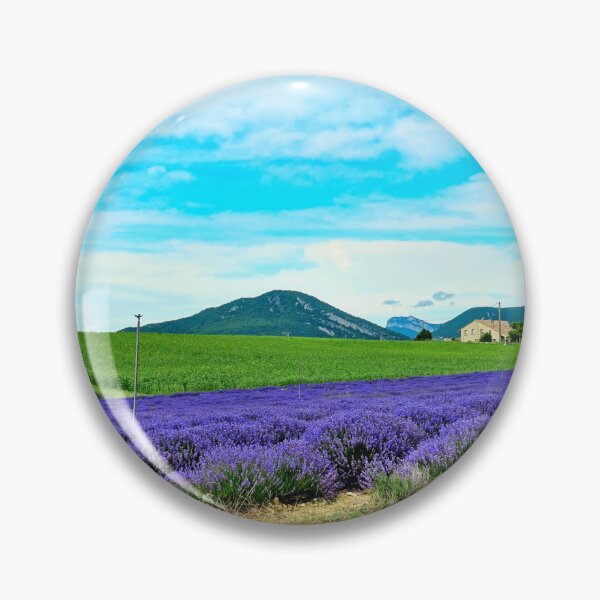Artikelvorschau, Blick auf Lavendelfelder in der Drôme Provencale in Frankreich entworfen und verkauft von franck380.