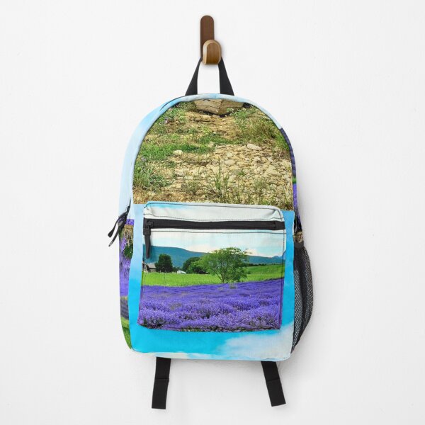 Item preview, View of lavender fields in the Drôme provencale in France designed and sold by franck380.