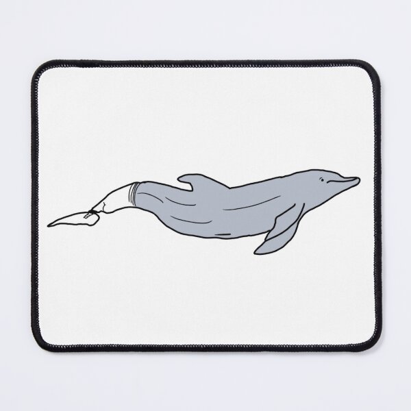 Item preview, The Inspiration Dolphin Basic Doodle designed and sold by Allysha Lazar.