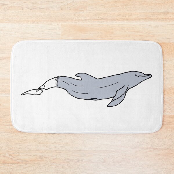 Item preview, The Inspiration Dolphin Basic Doodle designed and sold by Allysha Lazar.