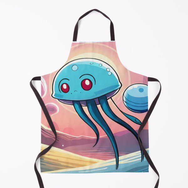 Item preview, worried jellyfish designed and sold by ArteEterno.