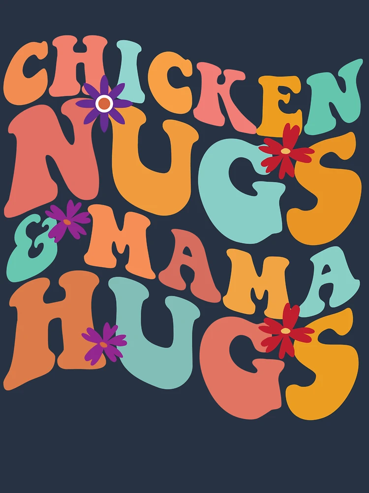 Thumbnail 6 von 6, Premium Oversized Pullover, Chicken Nugs And Mama Hugs Retro Chicken Nuggets Gear designt und verkauft von DynamicDesign.