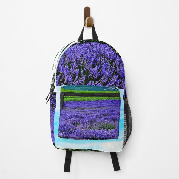 Item preview, View of lavender fields in the Drôme provencale in France designed and sold by franck380.