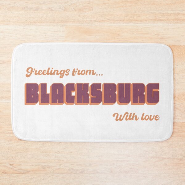 Item preview, Greetings from Blacksburg  designed and sold by Alexandra Jones.