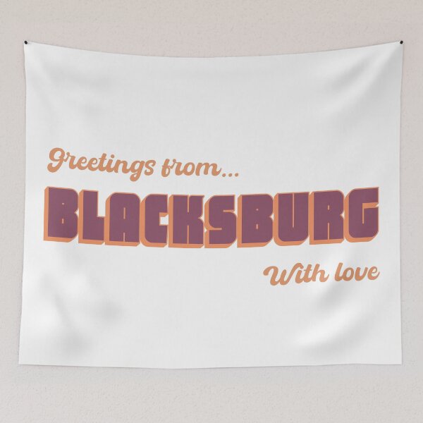 Item preview, Greetings from Blacksburg  designed and sold by Alexandra Jones.