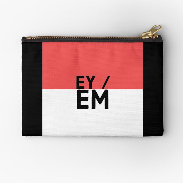 Item preview, Ey/Em pronouns on a red and white background designed and sold by MxA19.