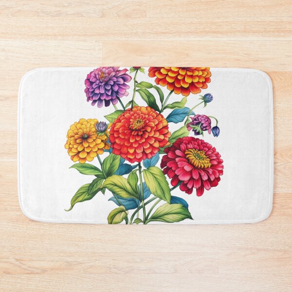 Item preview, Zinnias Graphic G1 designed and sold by BloomBoutiqueTs.