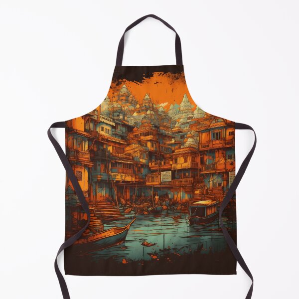 Item preview, Splendid Varanasi: A Vibrant Cityscape of India designed and sold by ankitpanda.