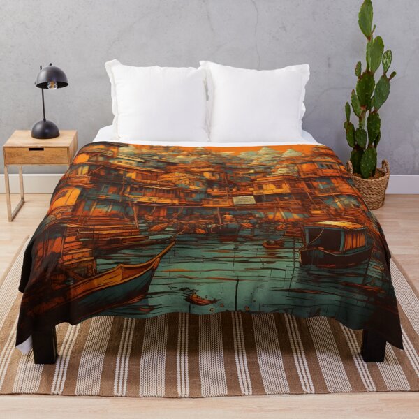 Item preview, Splendid Varanasi: A Vibrant Cityscape of India designed and sold by ankitpanda.