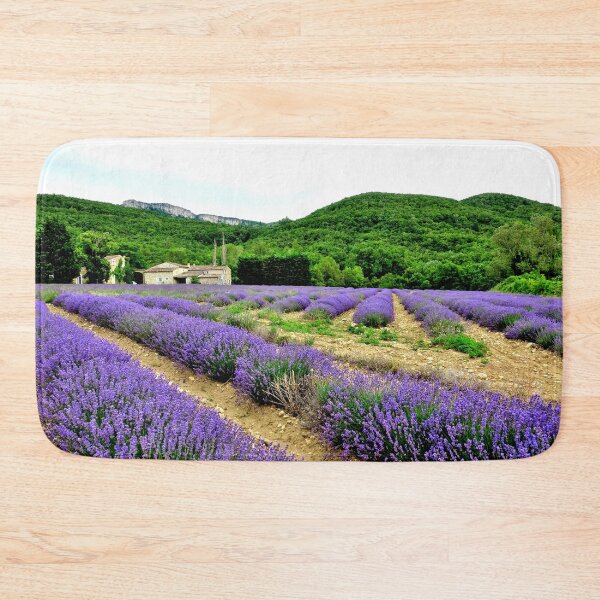 Item preview, View of lavender fields in the Drôme provencale in France designed and sold by franck380.