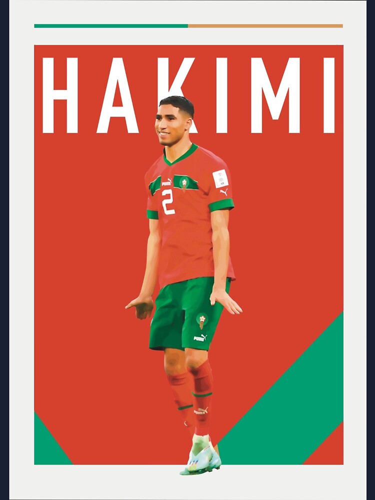 Morocco Football Shirt Jersey Top Kit 2022 World Cup Hakimi 