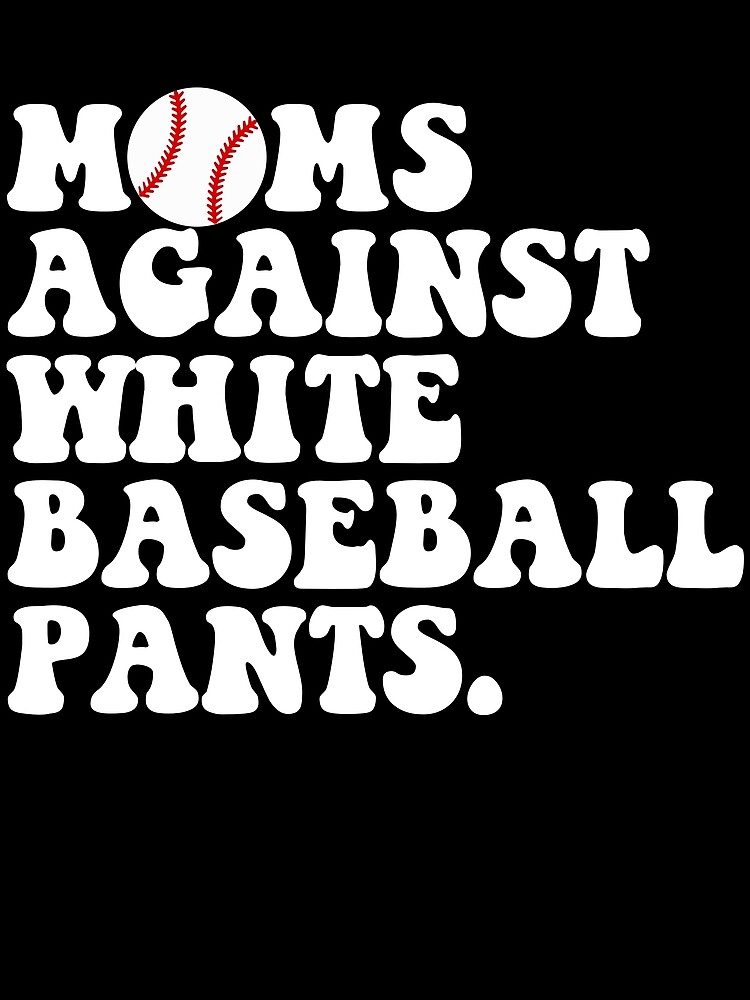 Thumbnail 3 von 3, Tuch, Moms Against White Baseball Pants Women's Mom's Baseball Gear designt und verkauft von DynamicDesign.