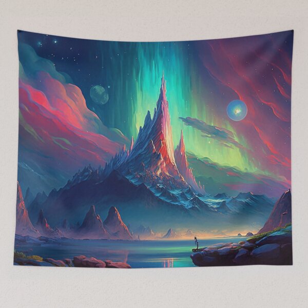 Item preview, Aurora Borealis Green designed and sold by ParadiseSlice.