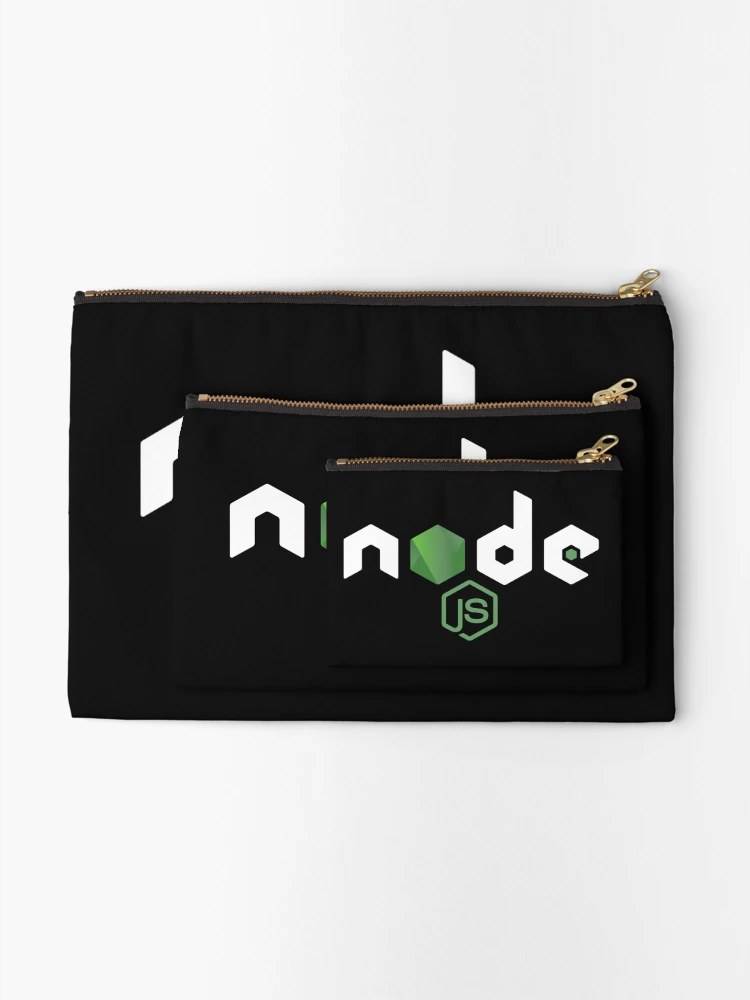 Thumbnail 2 of 4, Zipper Pouch, NodeJS JavaScript Programmer designed and sold by BradleyKunze2.