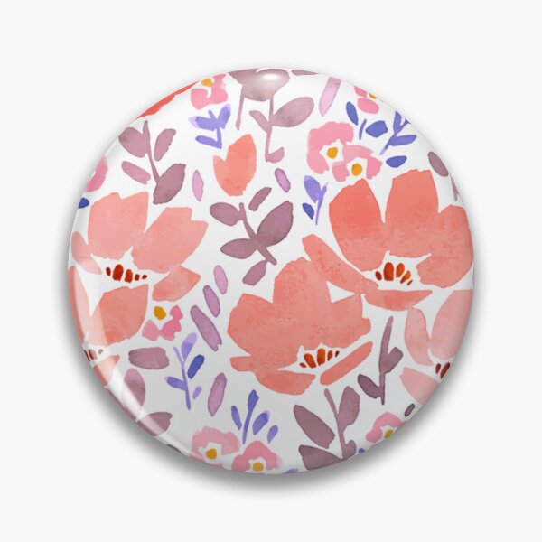 Item preview, Boho Floral Pattern Design Red designed and sold by WildFlowerWC.