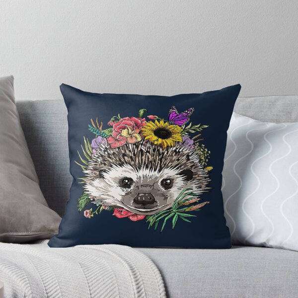 Artikelvorschau, Blumen-Igel-Frühlings-Natur-Igel-Liebhaber-Frauen-Männer entworfen und verkauft von birose58.