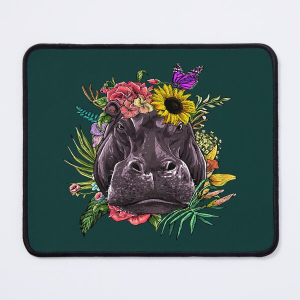 Artikelvorschau, Blumen Hippopotamus Gartenarbeit botanische Pflanze Blumenliebhaber entworfen und verkauft von birose58.