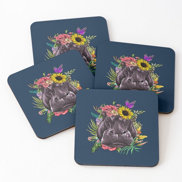 Artikelvorschau, Blumen Hippopotamus Gartenarbeit botanische Pflanze Blumenliebhaber entworfen und verkauft von birose58.