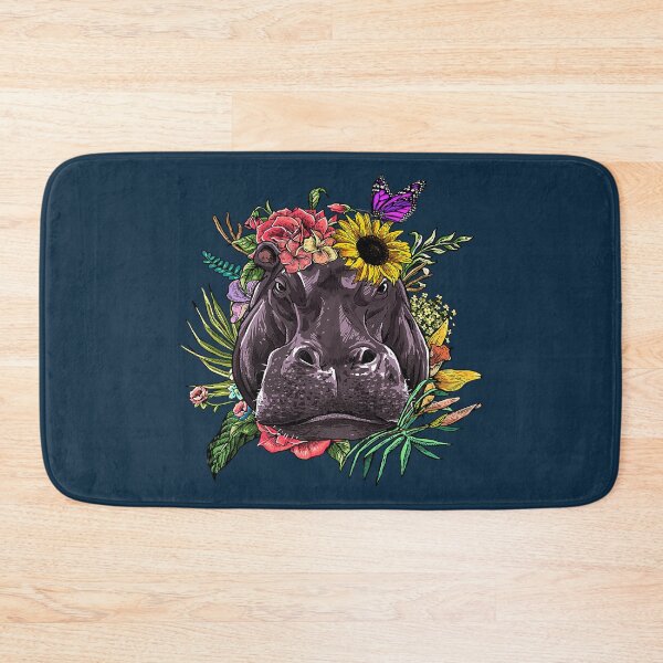 Artikelvorschau, Blumen Hippopotamus Gartenarbeit botanische Pflanze Blumenliebhaber entworfen und verkauft von birose58.