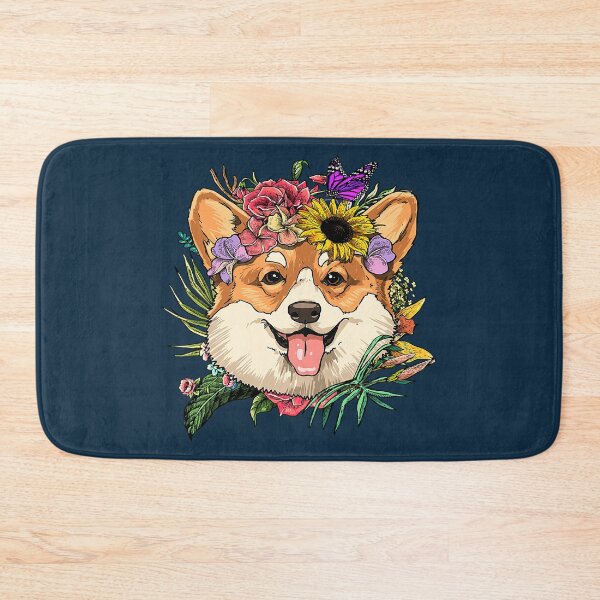 Artikelvorschau, Blumenpembroke-Walisercorgi-botanische Betriebsblume entworfen und verkauft von birose58.