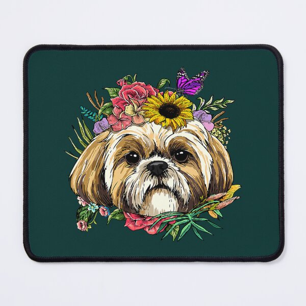 Artikelvorschau, Blumenshih-tzu-Hundefrühlings-Natur-Shih-Tzu-Liebhaber entworfen und verkauft von birose58.