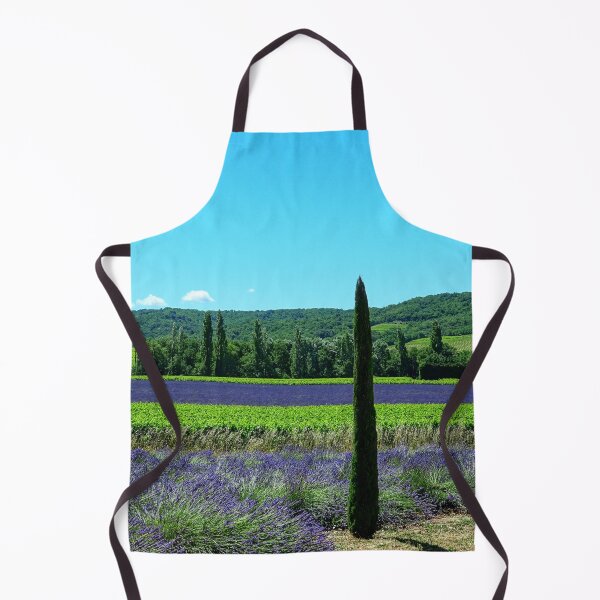 Item preview, View of lavender fields in the Drôme provencale in France designed and sold by franck380.