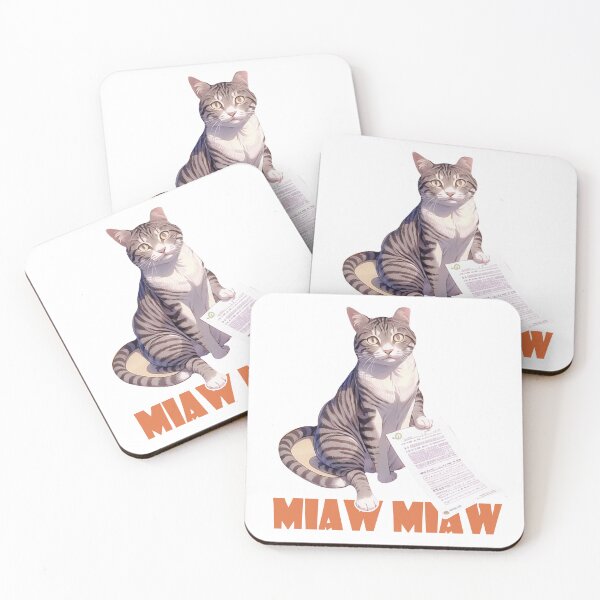 Item preview, Cat miaw,cat miaw love,Funny Cat Miaw designed and sold by Lychee Design.