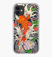 Koi Fischteich iPhone-Hülle & Cover
