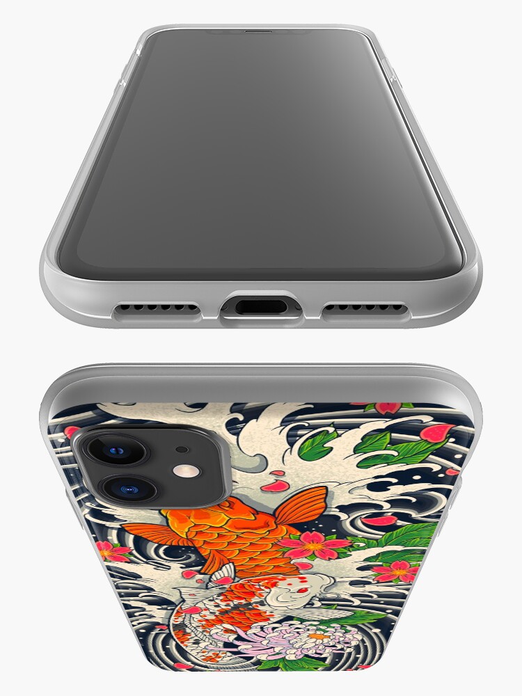 Alternate view of Koi Fish Pond iPhone Case & Cover