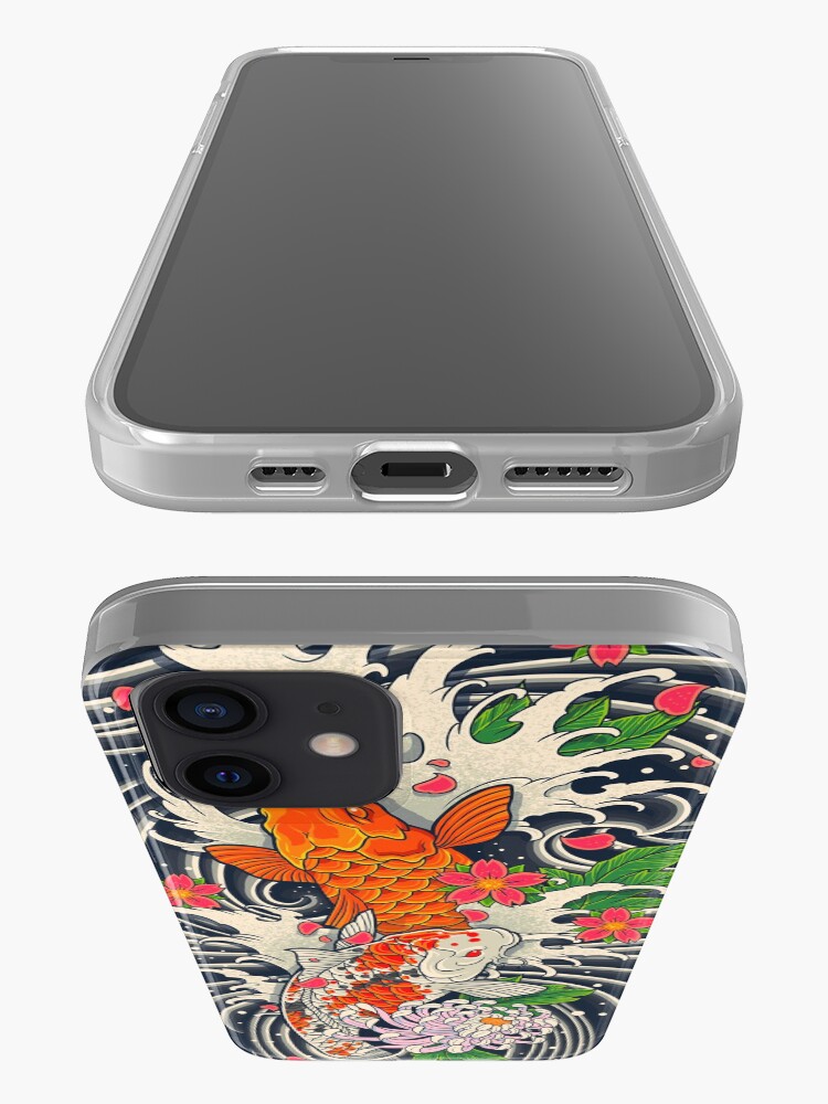 Alternative Ansicht von Koi Fischteich iPhone-Hülle & Cover