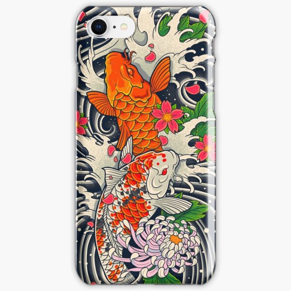 Koi Fish Pond iPhone Snap Case