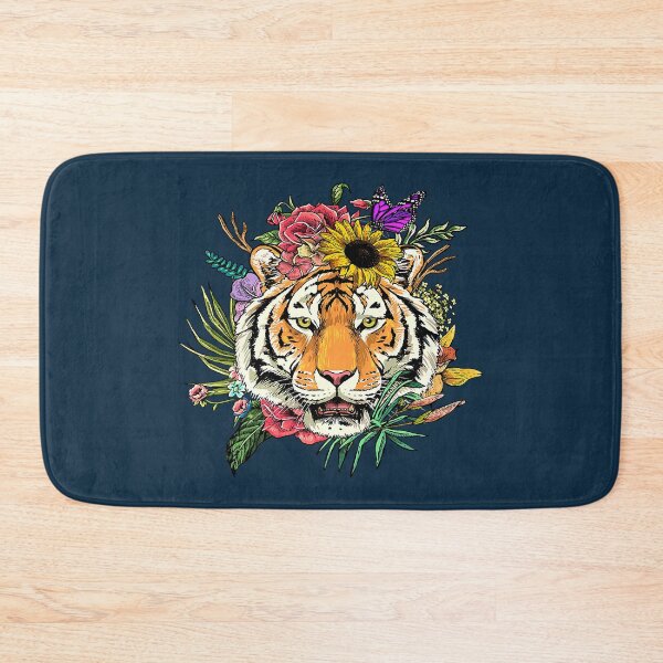 Artikelvorschau, Blumentiger-Frühlings-Natur-Tiger-Liebhaber entworfen und verkauft von birose58.