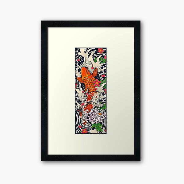 Item preview, Koi Fish Pond  designed and sold by Snapnfit.