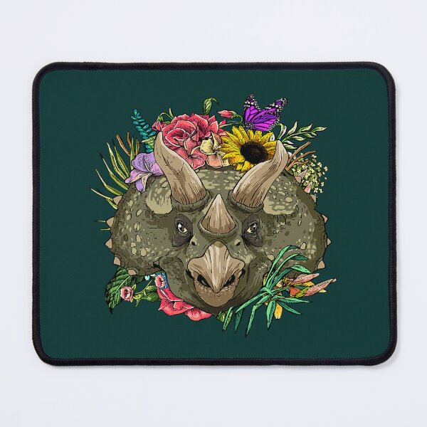 Artikelvorschau, Blumentriceratops-Frühlings-Natur-Triceratops-Liebhaber entworfen und verkauft von birose58.