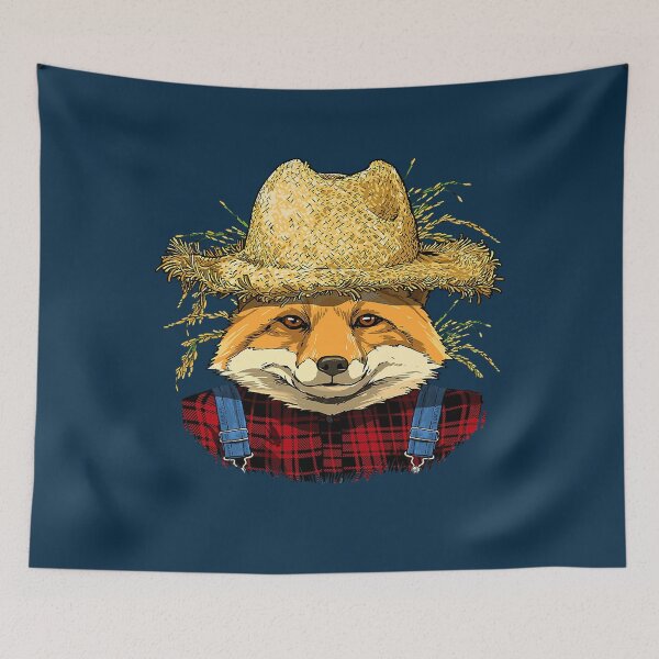 Artikelvorschau, Fox Farmer Farming Landwirtschaft Rancher Wildlife Tierliebhaber entworfen und verkauft von birose58.