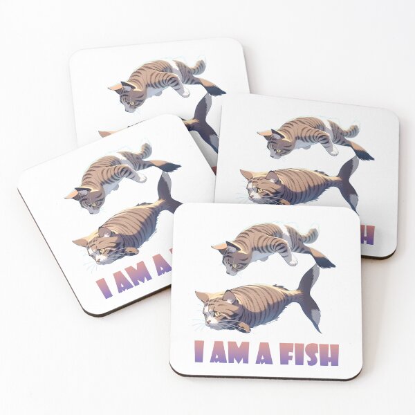 Item preview, Cat miaw,cat miaw love fish, I m a fish designed and sold by Lychee Design.
