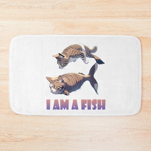 Item preview, Cat miaw,cat miaw love fish, I m a fish designed and sold by Lychee Design.