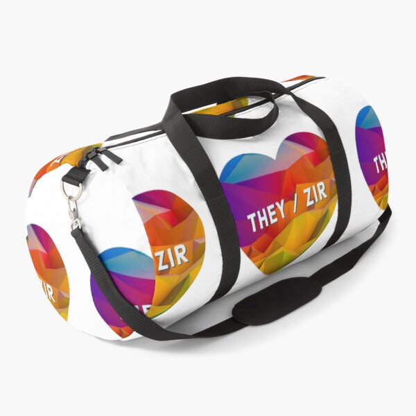 Item preview, They/Zir Pronouns in a Rainbow Heart designed and sold by MxA19.