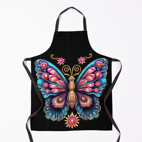 Item preview, Blossom Wings: Discover the Vibrant Splendor of our Colorful Floral Butterfly Collection designed and sold by ThePurpleMelon.