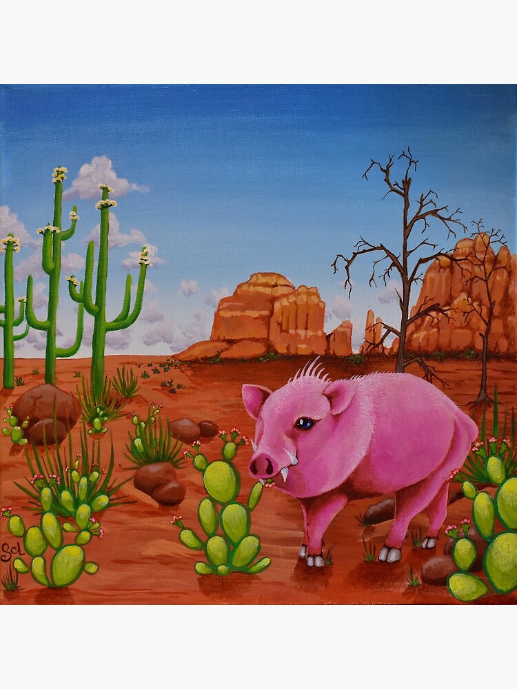 Pink Javelina by Tinselrage